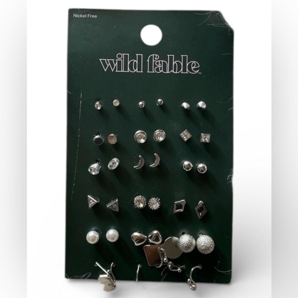 Wild Fable Silver and Pearl Earring Collection